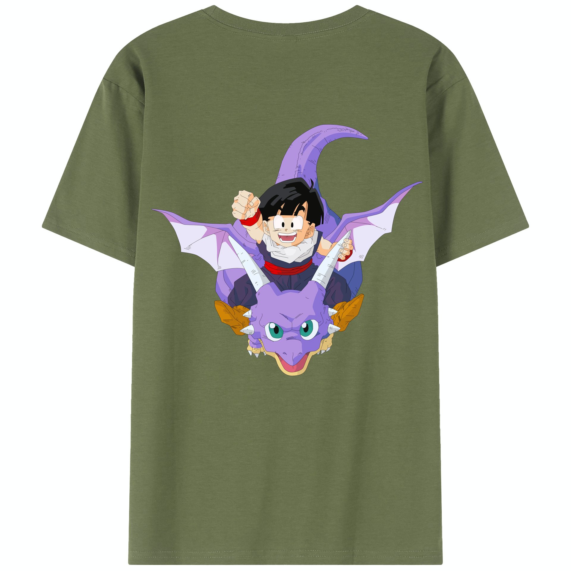 （画像用） ドラゴンボール DRAGON BALL 綿100％半袖Tシャツ（背面プリント）